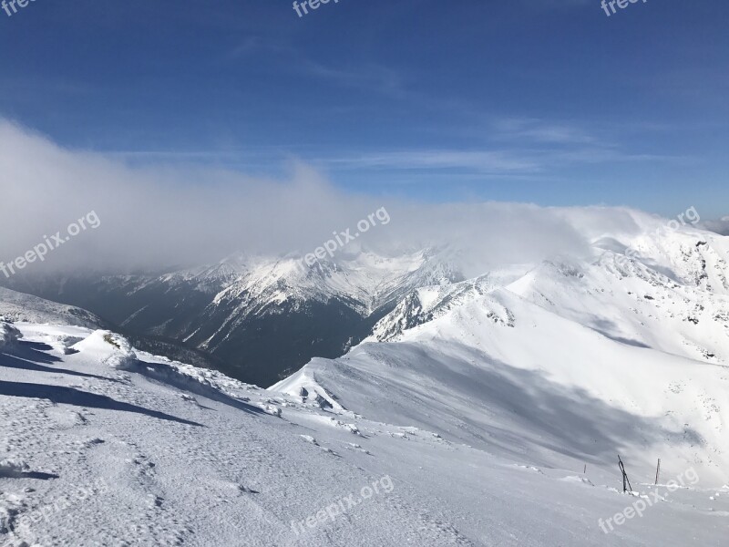 Mountains Kasprowy Wierch Tatry View Polish Tatras