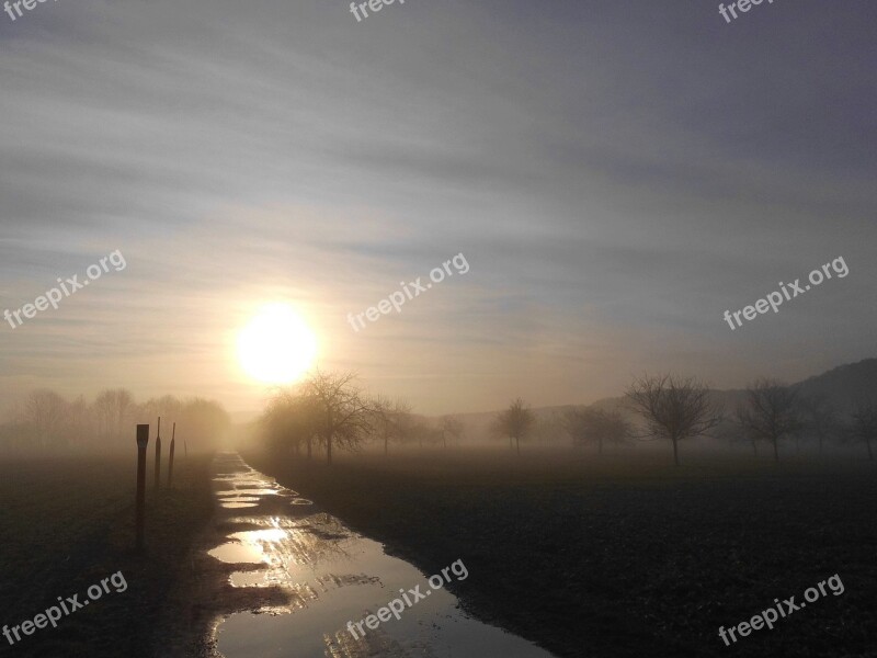 Away Fog Nature Landscape Mystical