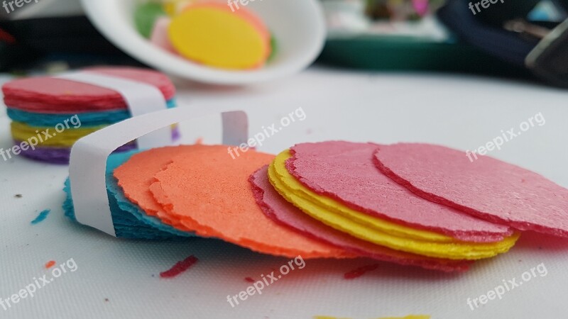 Mexican Food Colors Wafers Free Photos