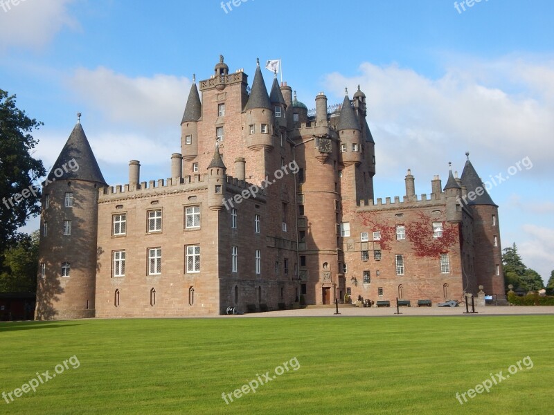 Glamis Forfar Scotland Castle Free Photos