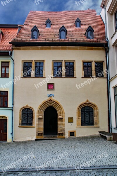 Lutherstadt Eisleben Martin Luther Death House Saxony-anhalt