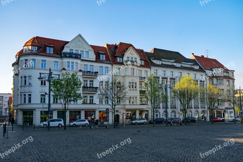 Hall Saale Saxony-anhalt Germany Historic Center