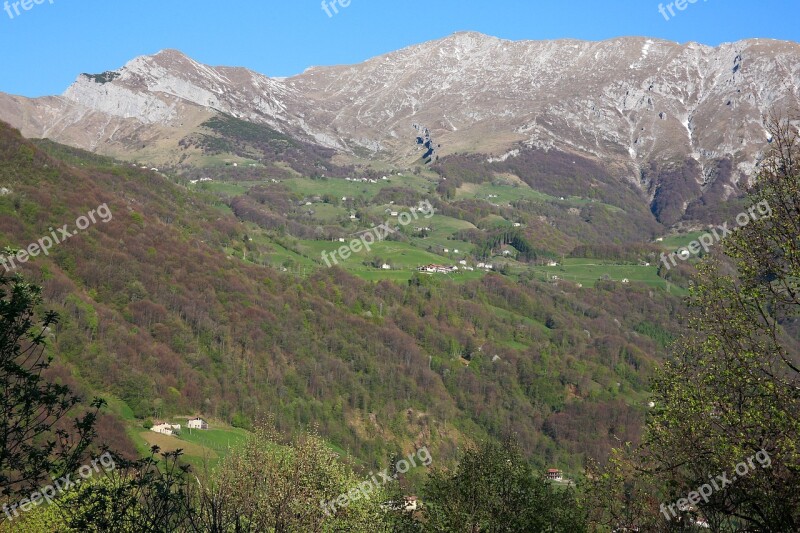 Mountain Nature Landscape Italy Valsassina