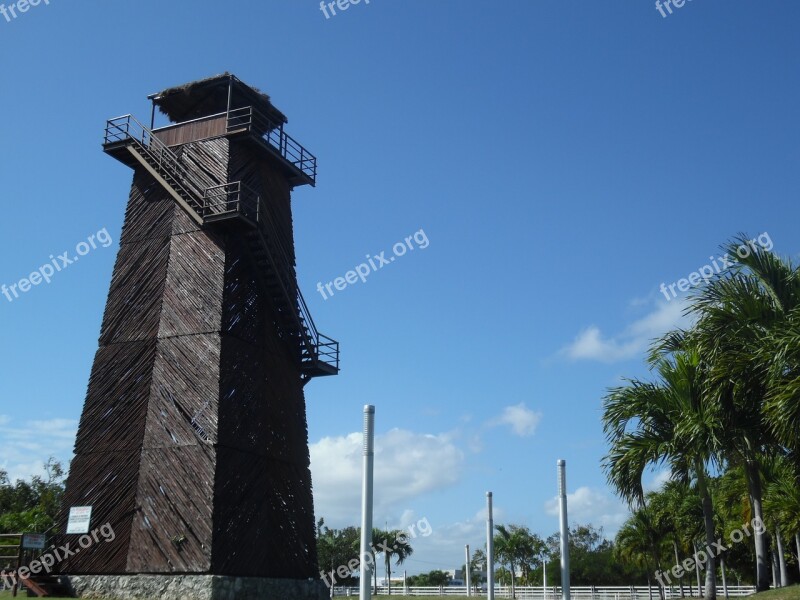 Airport Cancún Vigilance Tower Free Photos