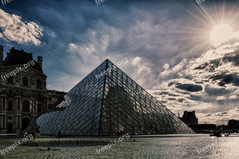 Louvre Museum Paris Free Photos