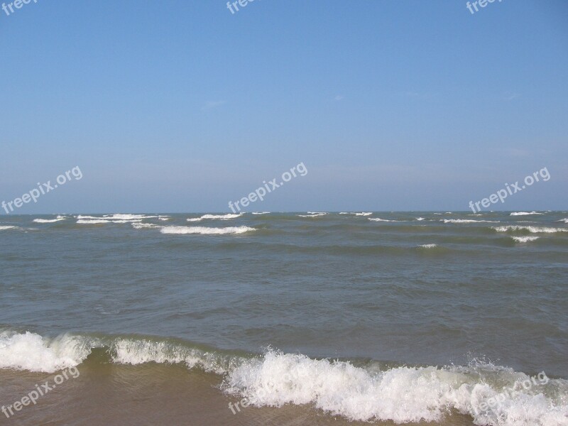 Lake Michigan Beach Water Lake Park