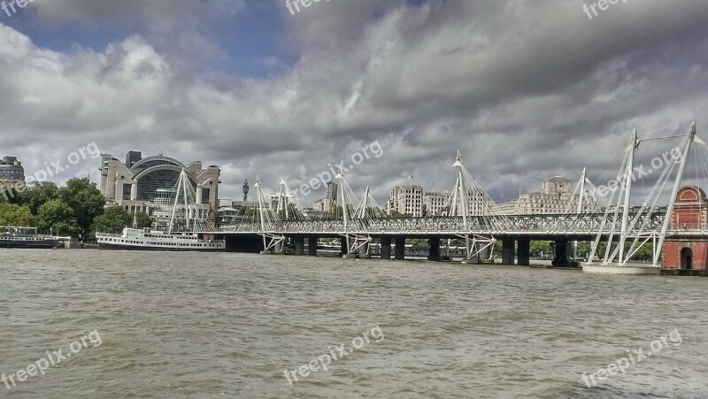 United Kingdom London Bridge The River Thames Free Photos