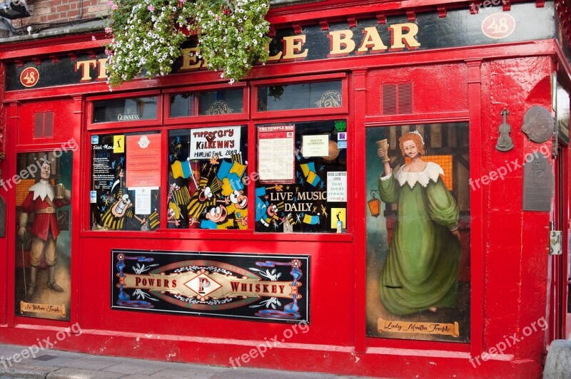 Dublin Temple District Bar Free Photos