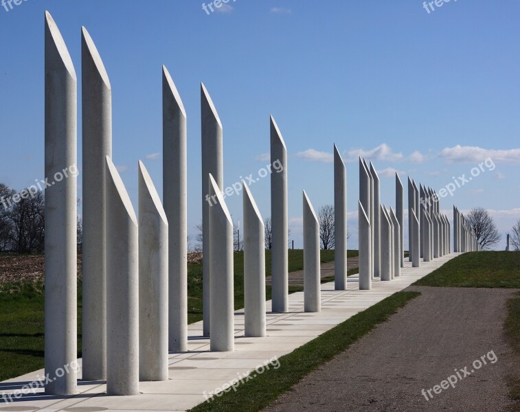 Denmark Jelling Museum Vikingeborg Palisades