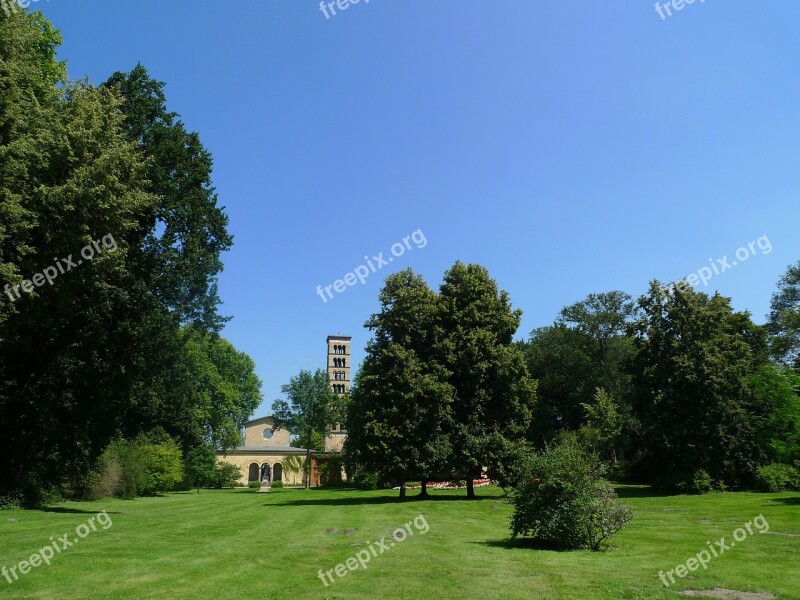 Potsdam Sanssouci Park Landmark Architecture