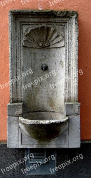 Wall Fountain Stone Fountain Cologne Sculpture Fountain