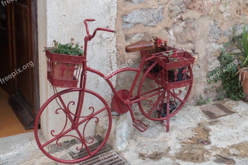 Valldemossa Mallorca Bike Plant Free Photos