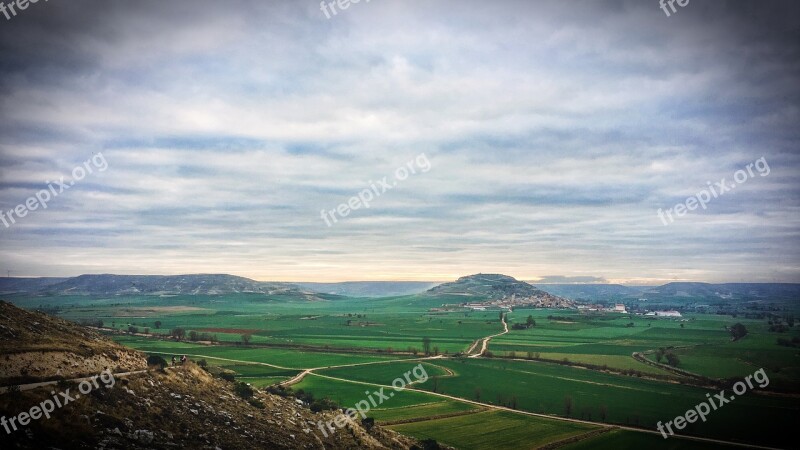 Spain Asia Rice Patties Landscape Nature