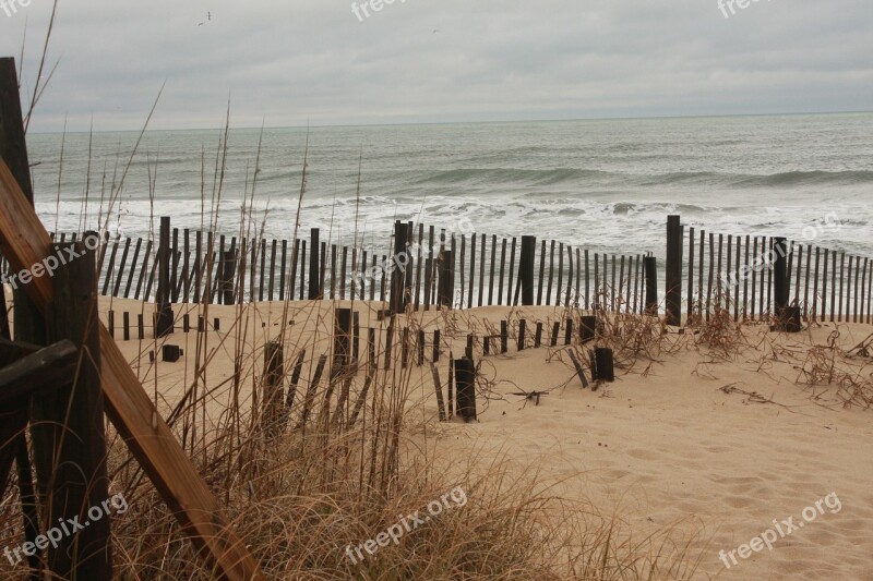 Outer Banks North Carolina Beach Storm Stormy