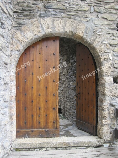 La Bâtiaz Castle Martigny Switzerland Medieval Architecture