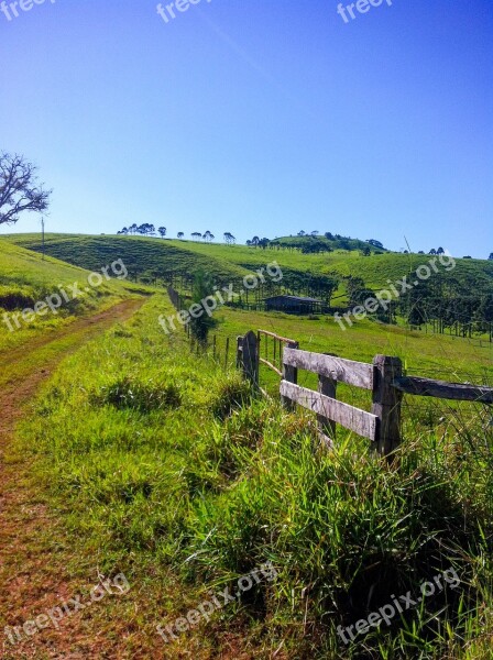 Landscape About Farm Green Nature