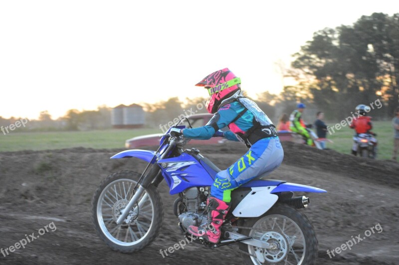 Motocross Enduro Sport Motorcycle Competition