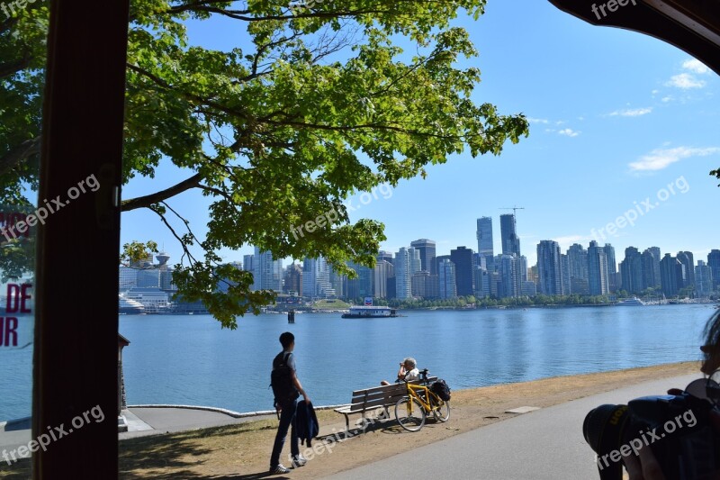 Stanley Park Vancouver City Park Sky