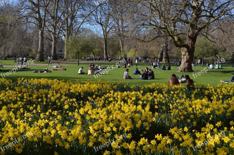 St James's Park London Westminster Park Uk