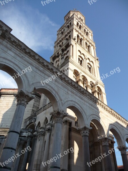 Diocletian's Palace Split Croatia Town Palace