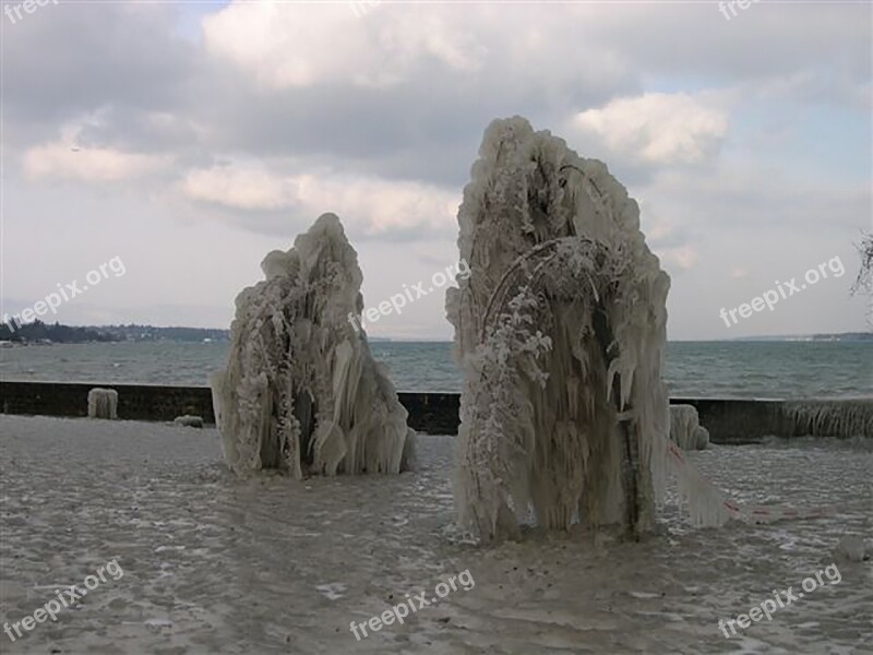 Cold Snow Winter Ice Landscapes