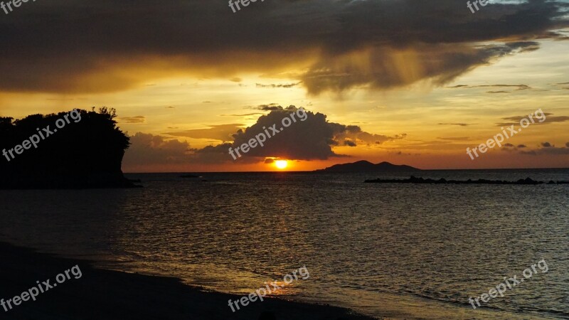 Sunset Tropical Restaurant Manila Evening