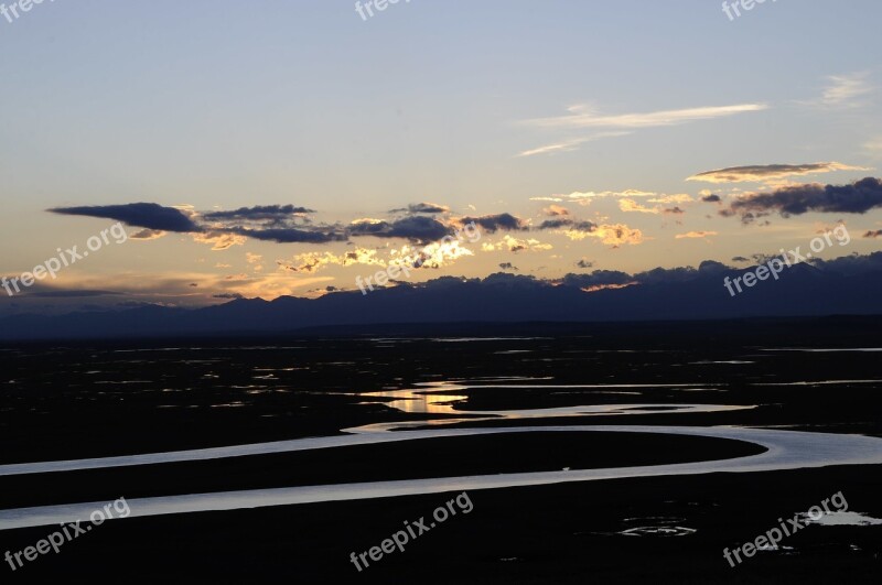 In Xinjiang Tourism Sunset Free Photos