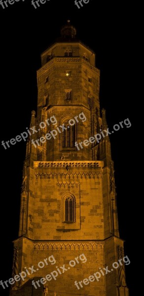 Daniel St George's Church St Georg Night Photograph Long Exposure