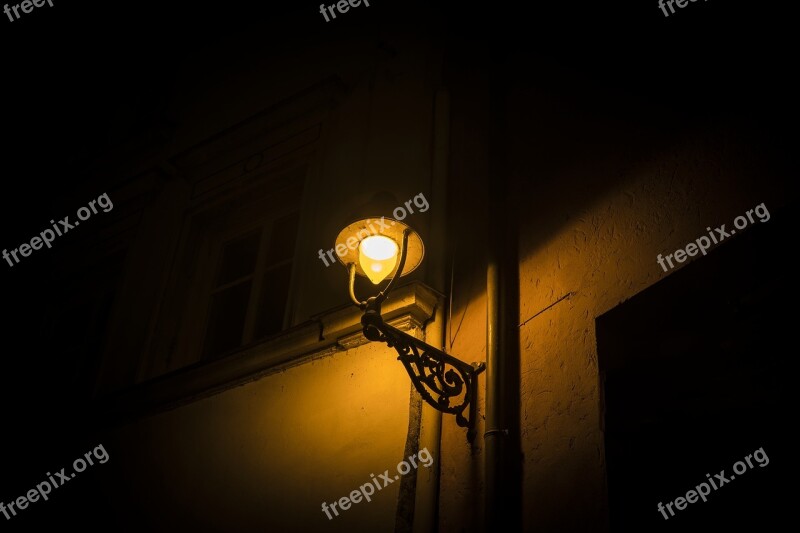 Night Photograph Long Exposure Lights Night Lighting