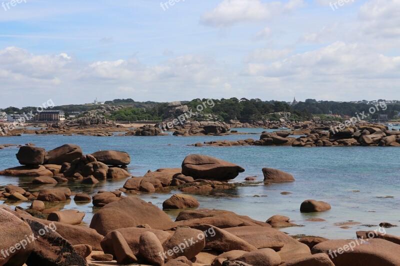 Brittany Sea Blue Finistère Side