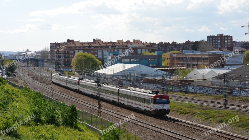 Railways Train Trains Wagon Transport