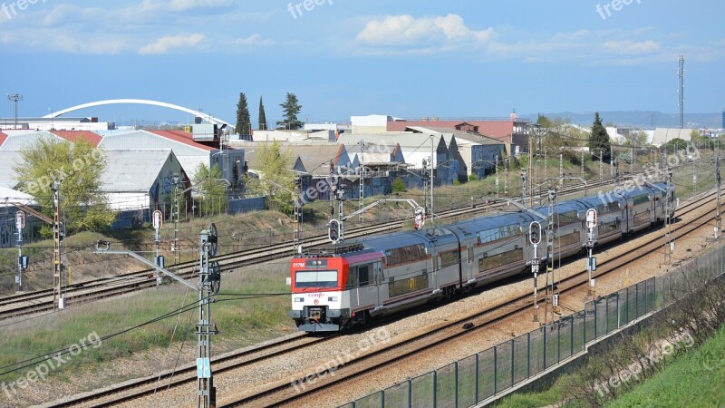 Railways Train Trains Wagon Transport