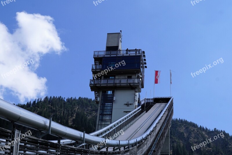 Oberstdorf Hill Allgäu Ski Sport Building