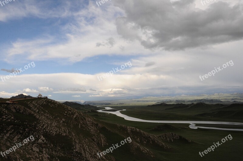 Palestinian Sound Brook In Xinjiang Tourism Free Photos