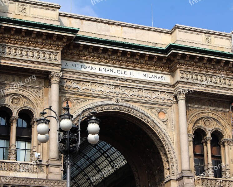 Milano Milan Italy Europe Building