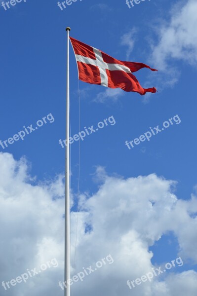 Danish Flag Denmark Flag Danish Symbol