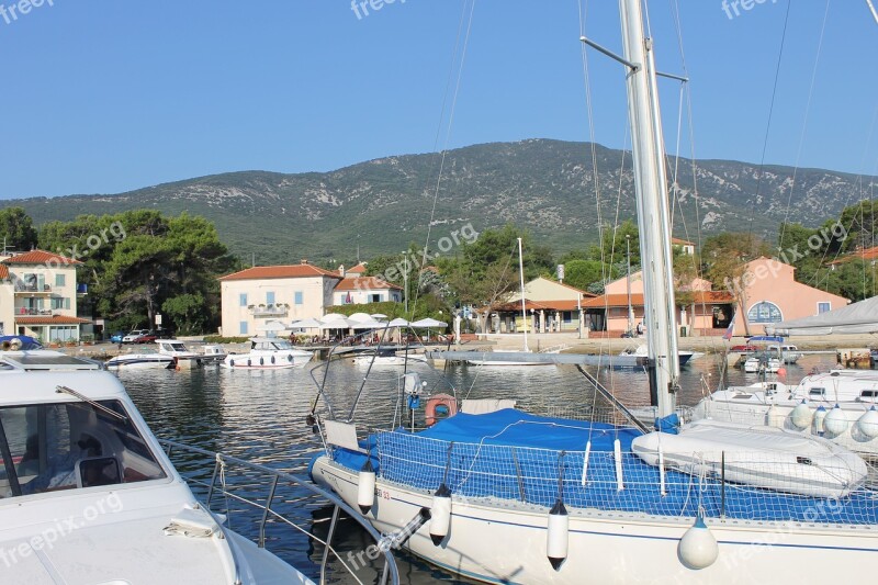 Port Nerezisce Mali Losinj Croatia Free Photos