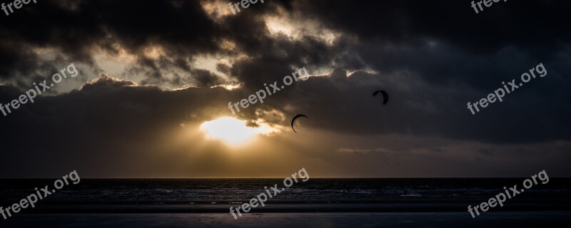 Water Sea North Sea Nature Sky