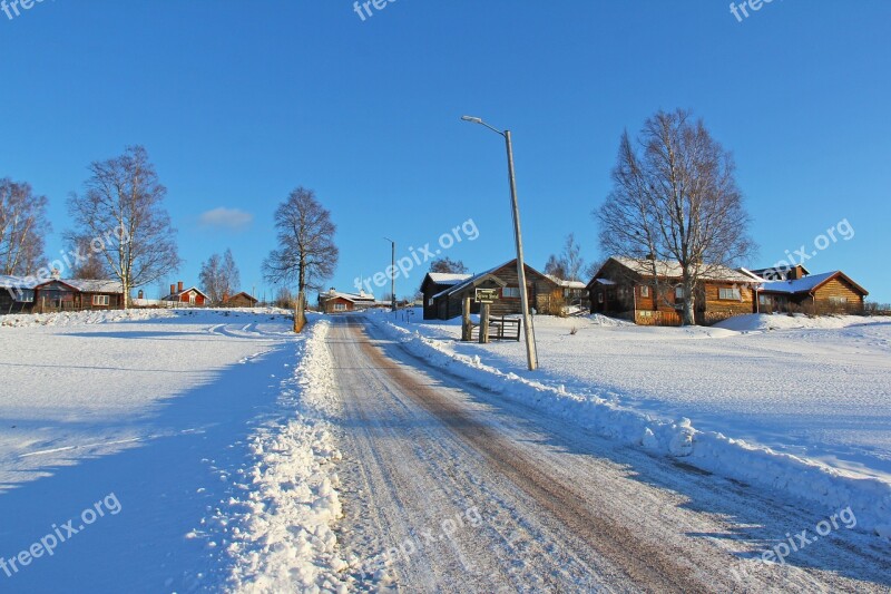 Scenery Snow Winter Cold Beautiful