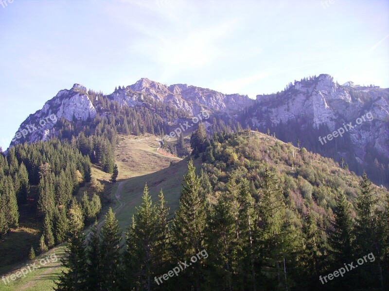 Alpine Allgäu Tegelberg Summit Rise Nature