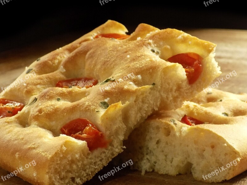 Focaccia Cherry Tomatoes Bread Artisan Bread Home