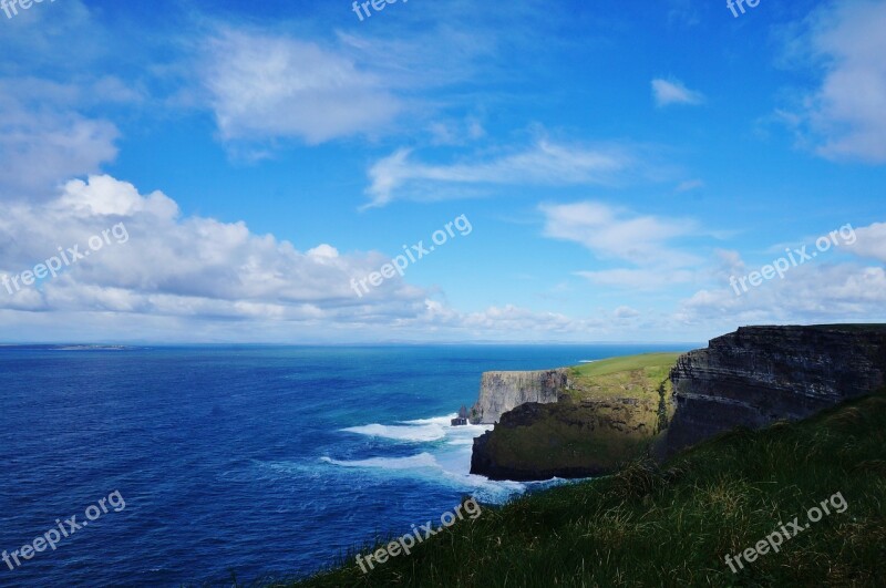 Ireland Galway Clare Cliff Moher