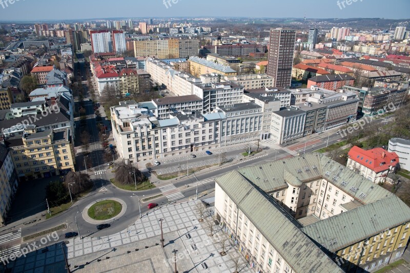 Ostrava City Urban General Views Ostrava Lookout Ostrava Czech Republic