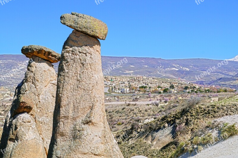 Cappadocia Three Beauties Urgup Free Photos