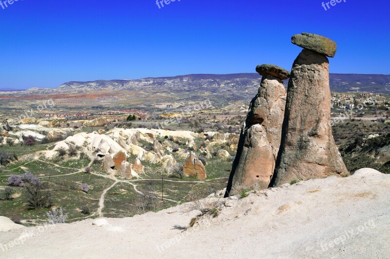 Cappadocia Three Beauties Urgup Free Photos