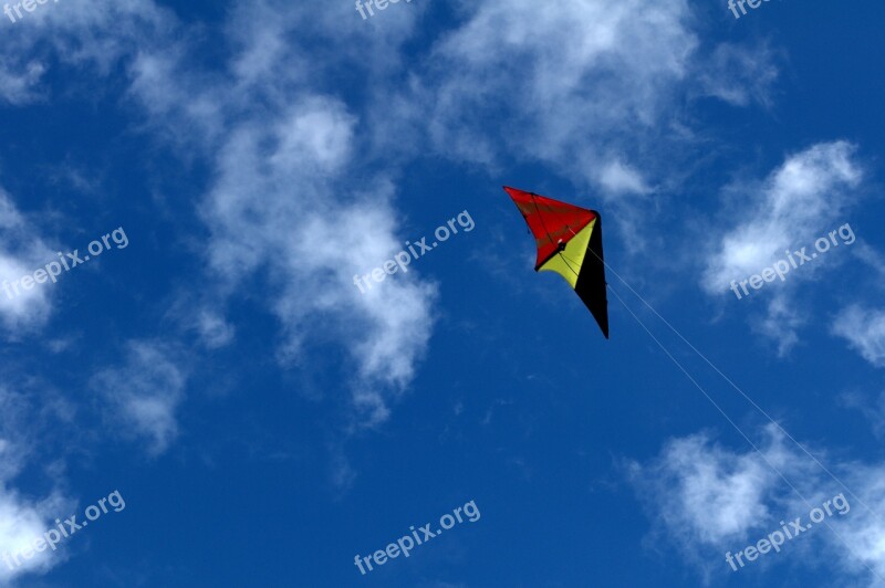 Cloud Sky Kite Sky Clouds Blue Sky Clouds