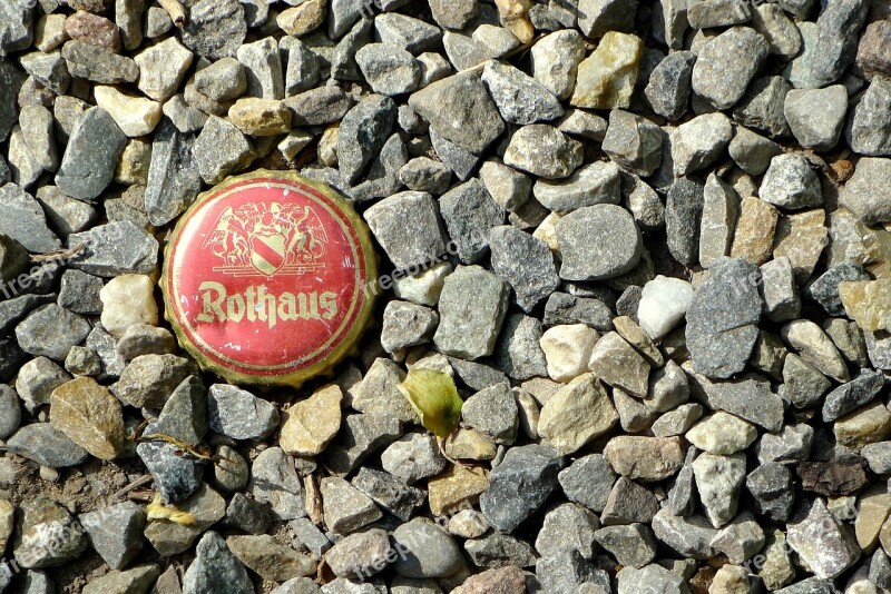 Cap Rothaus Brand Beer Pollution