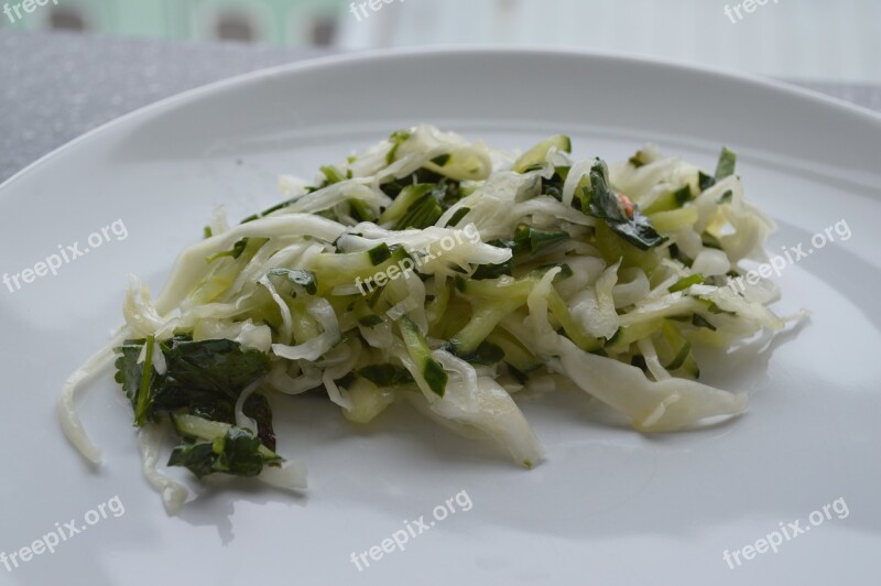 Cabbage Lunch Vegetarian Vegetables Food