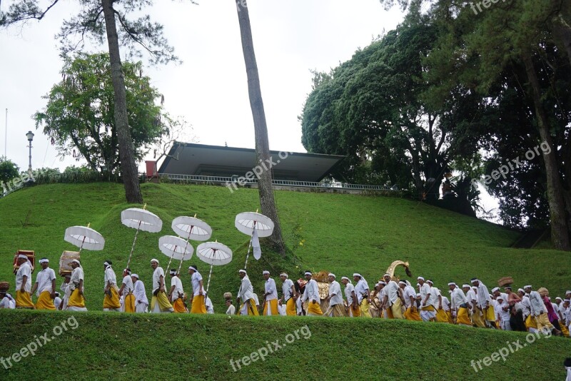 Bali Traditional Ceremony Balinese Asia