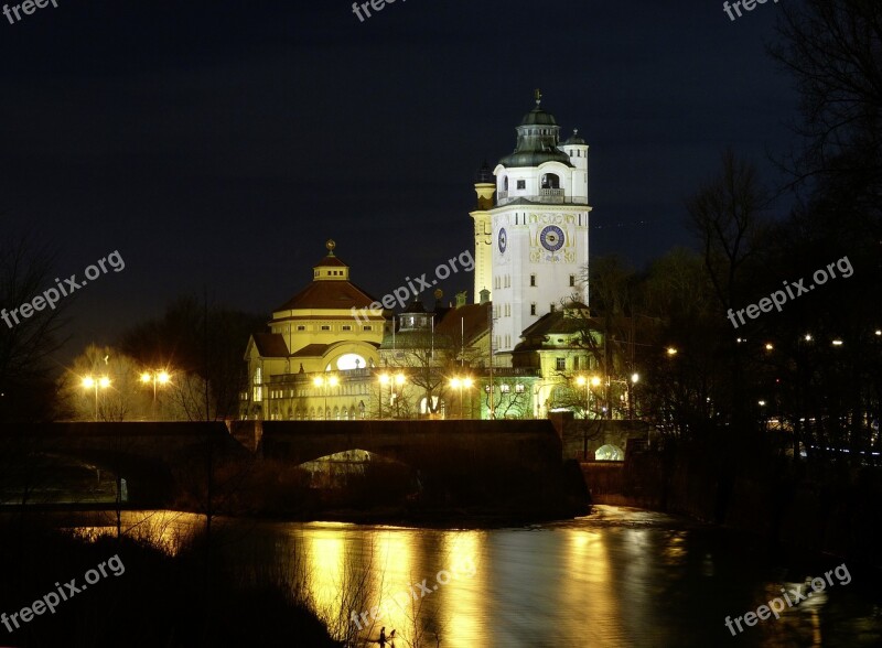 Mueller Sches Volksbad Munich Isar Carl Hocheder Indoor Swimming Pool